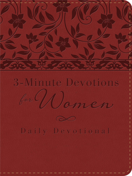 Title details for 3-Minute Devotions for Women by Compiled by Barbour Staff - Wait list